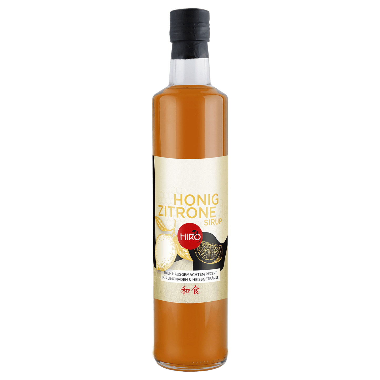 HIRO Honig Zitrone Sirup 500 ml