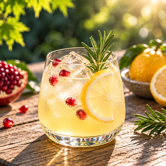 Yuzu Mocktail – alkoholfreier Cocktail mit Yuzu