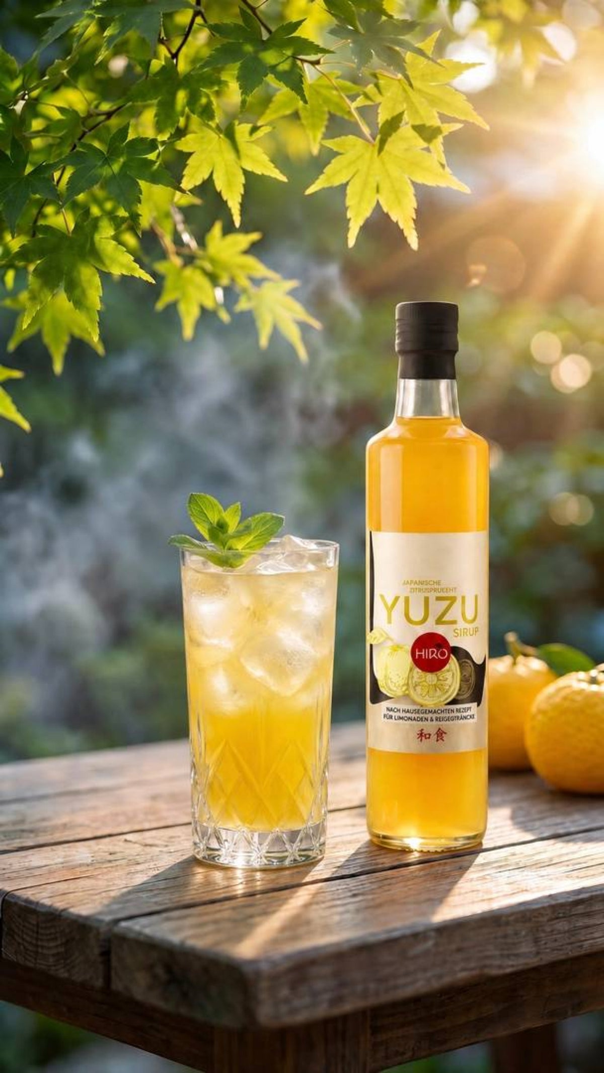 HIRO Yuzu Sirup  (Varianten 250 / 500  ml)