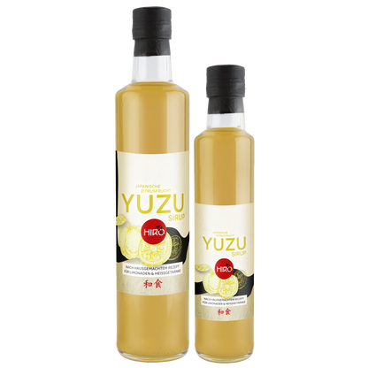 HIRO Yuzu Sirup  (Varianten 250 / 500  ml)